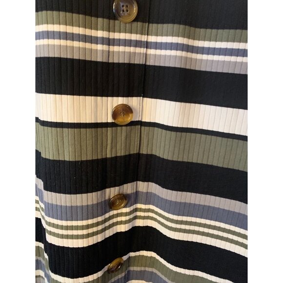 No Boundaries Women's  Resort Wear Comfortable Beachy Sleeveless Button-Down Dre - Picture 5 of 14